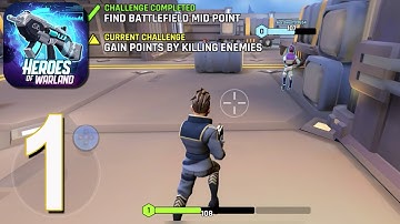 Heroes of Warland: Fun shooter - Walkthrough Gameplay part 1(iOS, Android)
