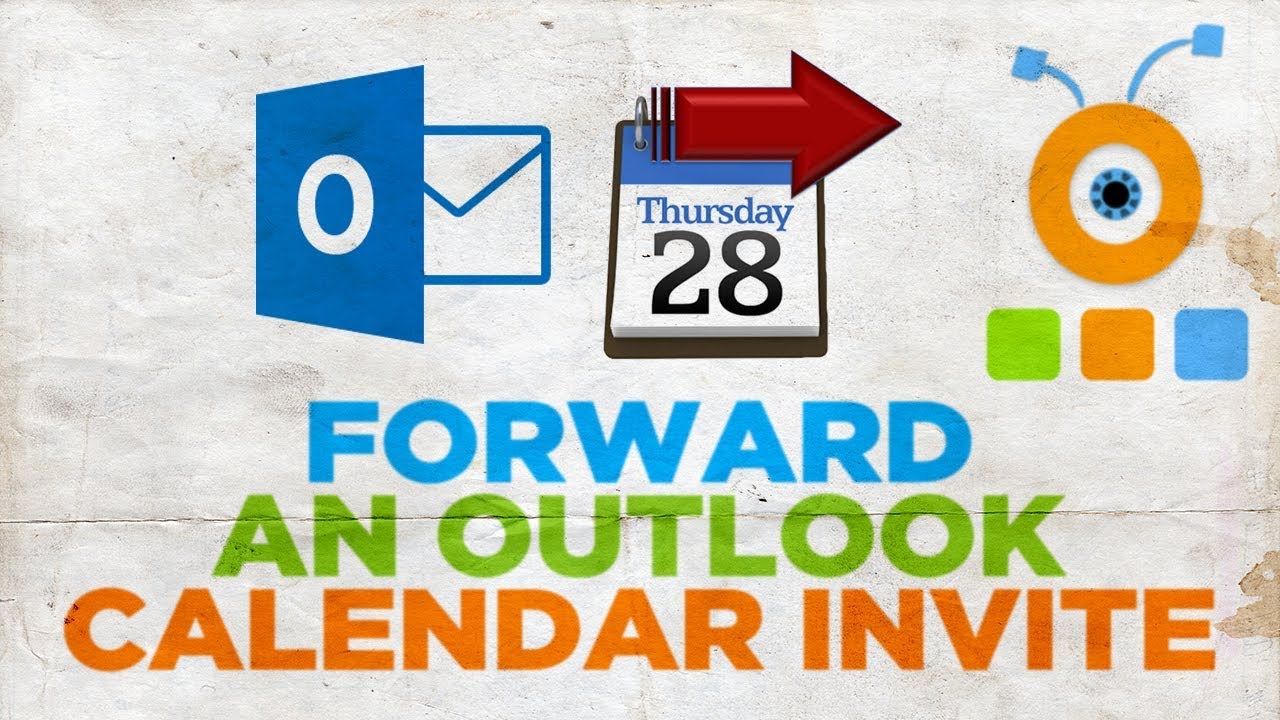 How To Forward An Outlook Calendar Invite YouTube