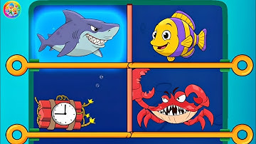 Save The Fish Challenge Part 6 | Rescue Fish| Pull The Pin Puzzle 2026 | Addictive Android Gameplay