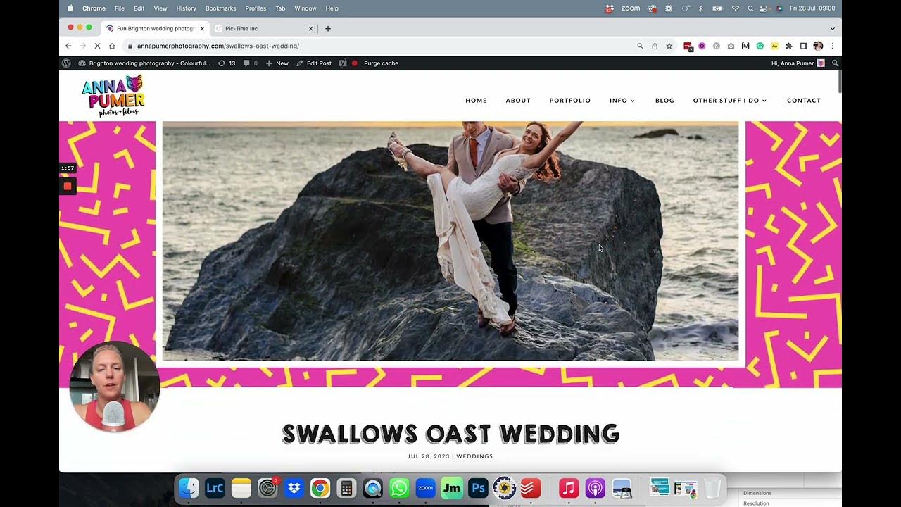 wedding blog sample image. This is a wedding blog.