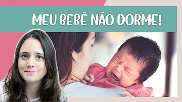 O que fazer pro recém nascido dormir a noite toda?