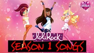 Vignette de la vidéo "Season 1 Music Videos! | Song Compilation | LoliRock"