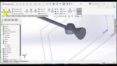 Bài 17  Thực hành vẽ chi tiết sử dụng Loft Boss Base, Loft Cut