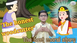 The Honest Woodcutterthe Best Short Storythe Woodcutter And His Axekids Story