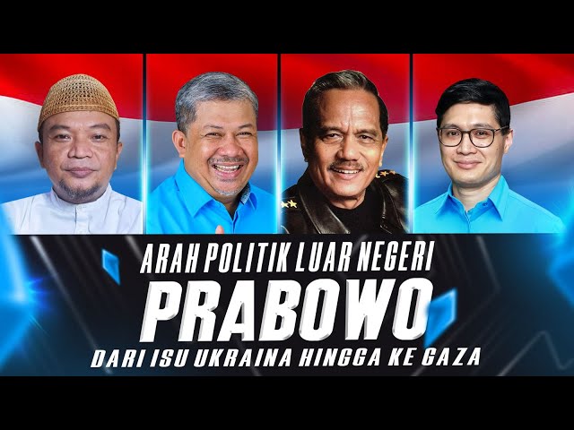 ARAH POLITIK LUAR NEGERI PRABOWO DARI ISU UKRAINA HINGGA GAZA | geloraTV class=