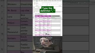 How to Concatenate text with TEXTJOIN in excel!  #excel #exceltips