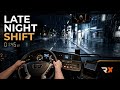City Transport Simulator - MAN Lion's City | Late Night Route 103 Realistic Driving