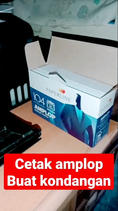Cetak Amplop buat kondangan