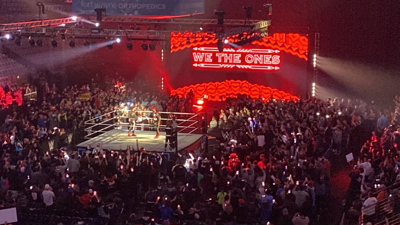 WWE Saturday Night’s Main Event in Fort Wayne The Usos vs Sami Zayn