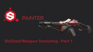Texturing Stylized Weapon In Substance Painter - Part 1