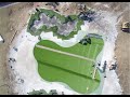 Watch how the experts at national greens create a synthetic golf complex project