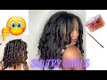 Stretched Curlformers on Natural Hair - How To Make Them Look More Sultry