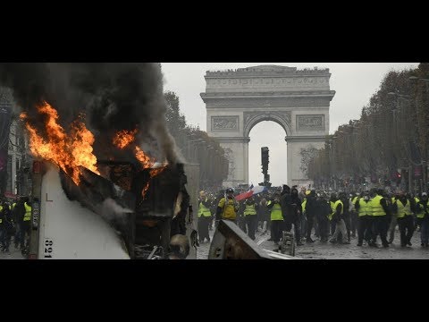 Acte 19 des Gilets jaunes en France : slogans anti-Macron, Partager et Abonnez-vous
