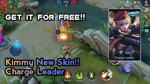 How To Get Kimmy Charge Leader For Free | #hackskin #hackradar #hackmap #allskinunlock