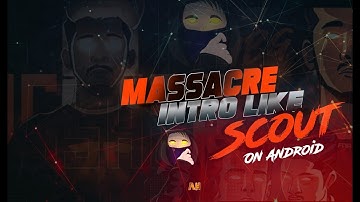 Scout Massacre intro tutorial on Android || AH #scoutpubg
