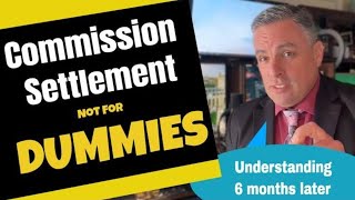 Commission Settlement Explained