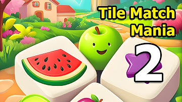 Tile Match Mania Gameplay Walkthrough Part 2 | Android Puzzle Game