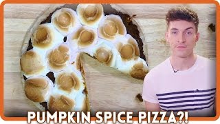 PUMPKIN SPICE LATTE PIZZA!