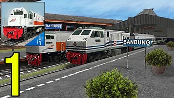 Indonesian Train Simulation - Gameplay Walkthrough Part 1 (iOS, Android)