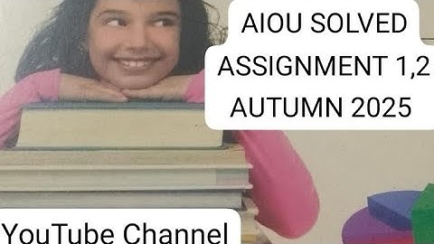 Aiou solved assignment 1,2 code 248 Math Autumn 2025 ,2026#aiou#exam