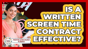 Is A Written Screen Time Contract Effective?