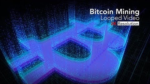 Bitcoin Mining 2K Looped Background | Videohive Project Templates