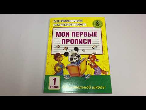 Мои первые прописи. 1 класс