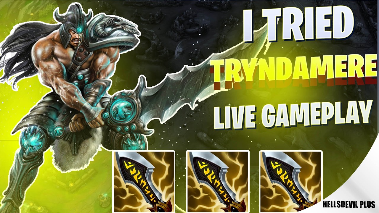 Я попробовал Триндамира, и он имба!!! - Геймплей за ХеллсДьявола в Wild Rift