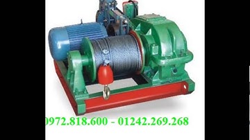 (gọi 0972818600) phanh thủy lực, tời kéo mặt đất JK3(tốc độ kéo 22m/p)