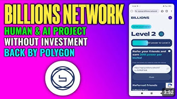 Billions network airdrop full guide | how to join Billions network on mobile step by step