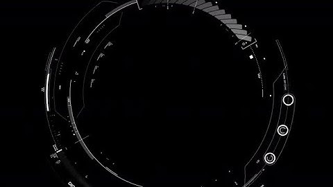 Circular HUD Display Stock Motion Graphics