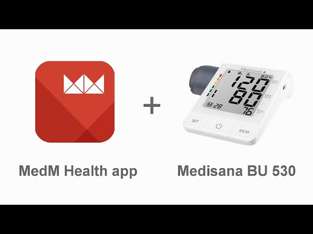 Connecting and using Medisana BU 530 (Blood Pressure Monitor with  Bluetooth) with MedM Health app 