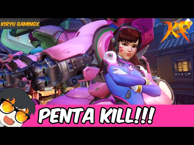 KiryuGamingX Plays Overwatch PC and Gets a POTG PENTA! class=