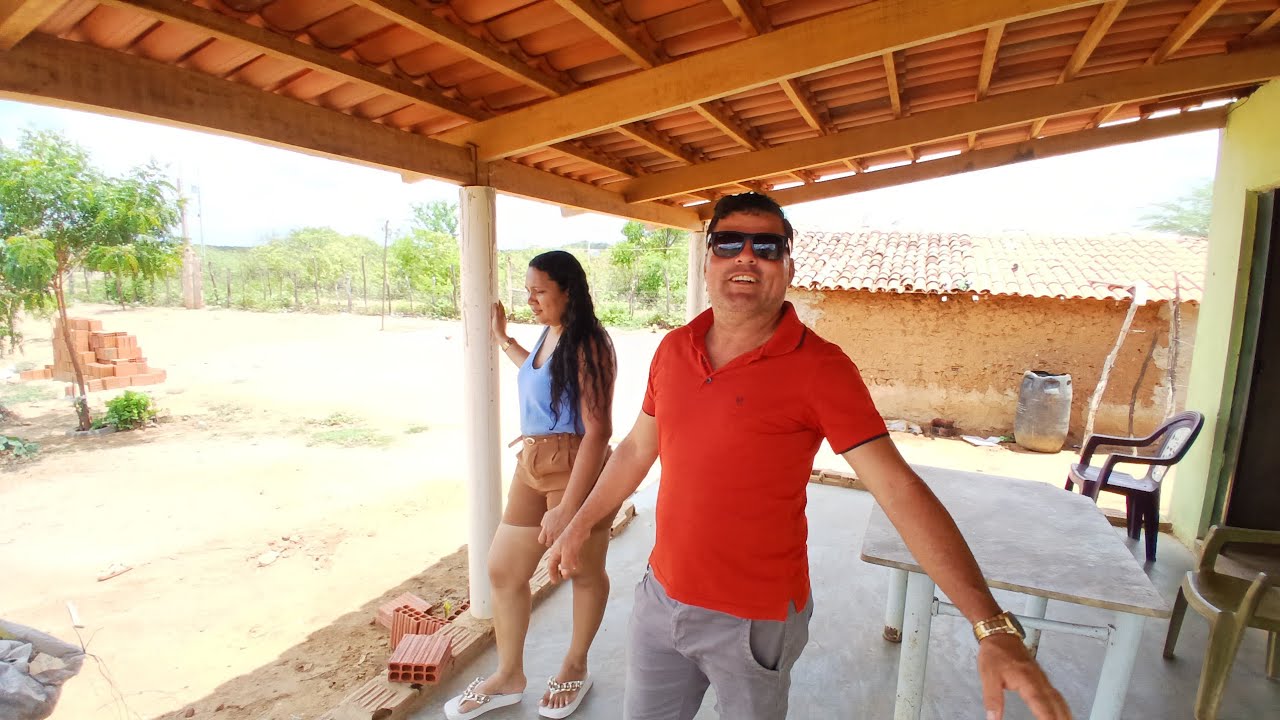 Hoje recebi a visita de Gilmar e Márcia do sertão lá de Belo Jardim 