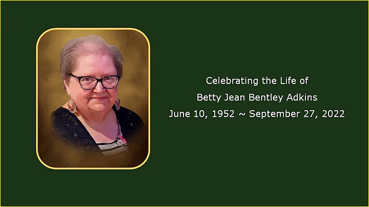 Betty Jean Adkins Memorial Service