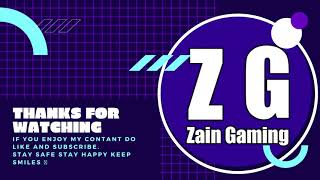 My Outro Zain Gaming Outro