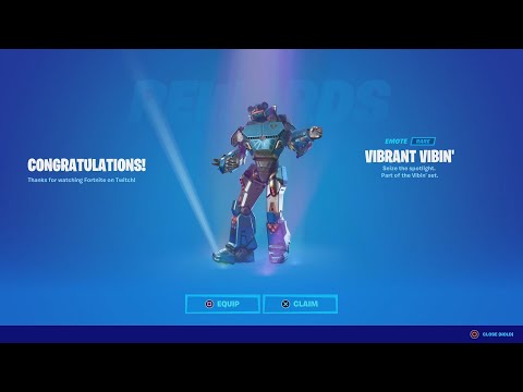 How To Get The VIBRANT VIBIN' Emote For FREE!  (THIS *FREE* EMOTE IS INSANE)