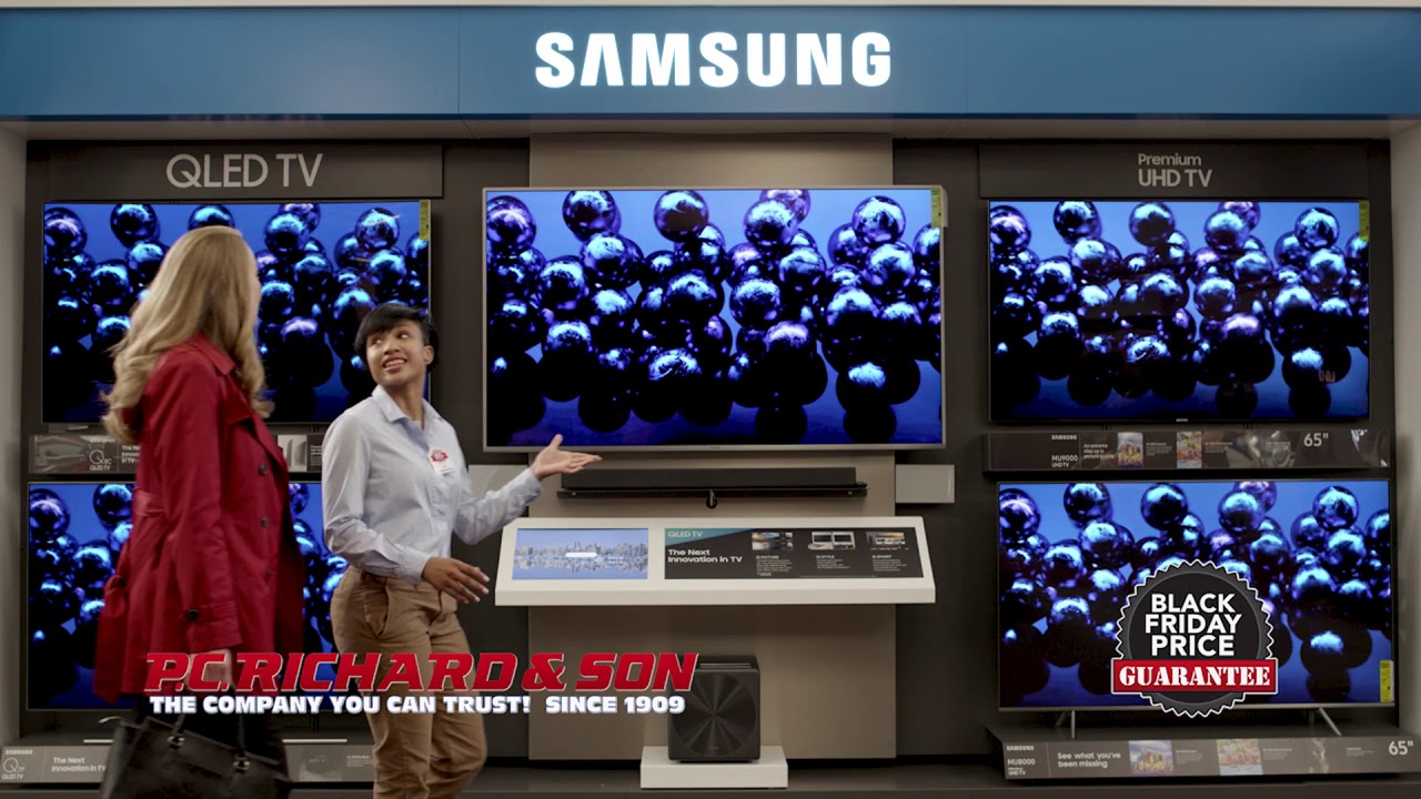 Black Friday Price Guarantee Samsung UHD TVs at P.C. Richard & Son