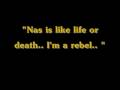 Nas - Nas Is Like ( Lyrics )