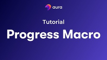 Progress in Confluence - How to use the Progress Macro | Aura for Confluence Cloud