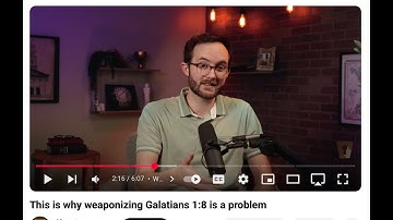 Response to "Saints Unscripted": This is why weaponizing Galatians 1:8 is a problem.