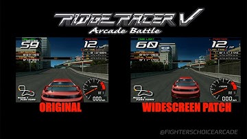RIDGE RACER V ARCADE WIDESCREEN PATCH (Namco System 246) 