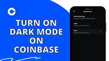 How to Turn On Dark Mode on Coinbase? Enable Dark Mode (Android)