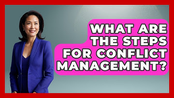 What Are The Steps For Conflict Management? - The Personal Growth Path