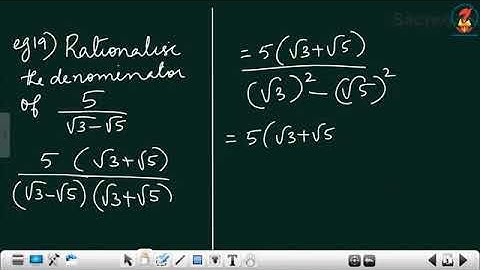 Maths09   Chapter 01   Number System   Video 06   Rationalisation
