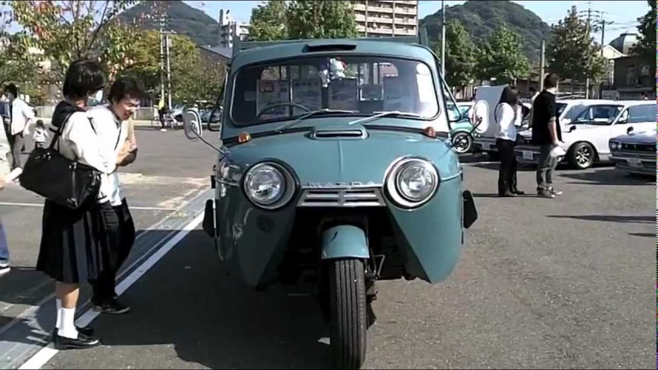 Mazda T1500 Three Wheeler - Autotaku - YouTube