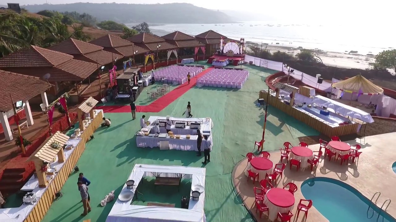 Destination Wedding at Sagar Sawali Beach Resort , Dapoli YouTube