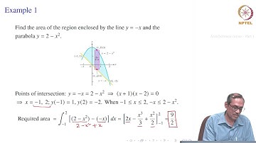 59. Area between curves - Part 1