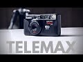 How to USE a CANON Sure Shot Telemax 35mm Film Camera - BATTERY Replacement & LOAD Film
