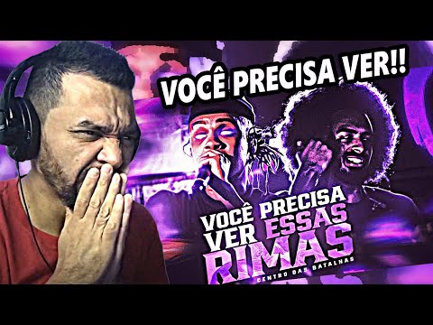 essas RIMAS foram ABSURDAS! [REACT]